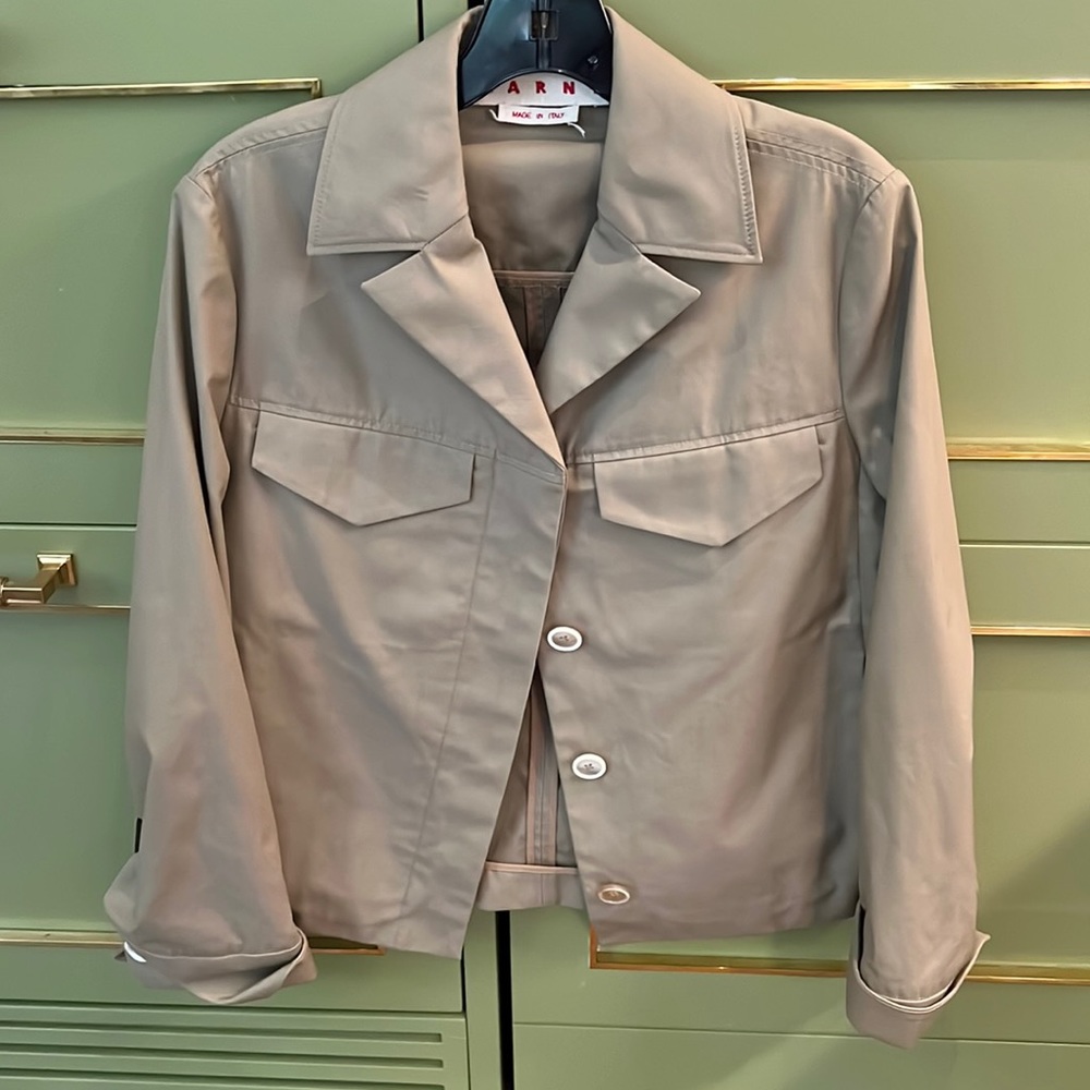 Marni lightweight coat - size 38